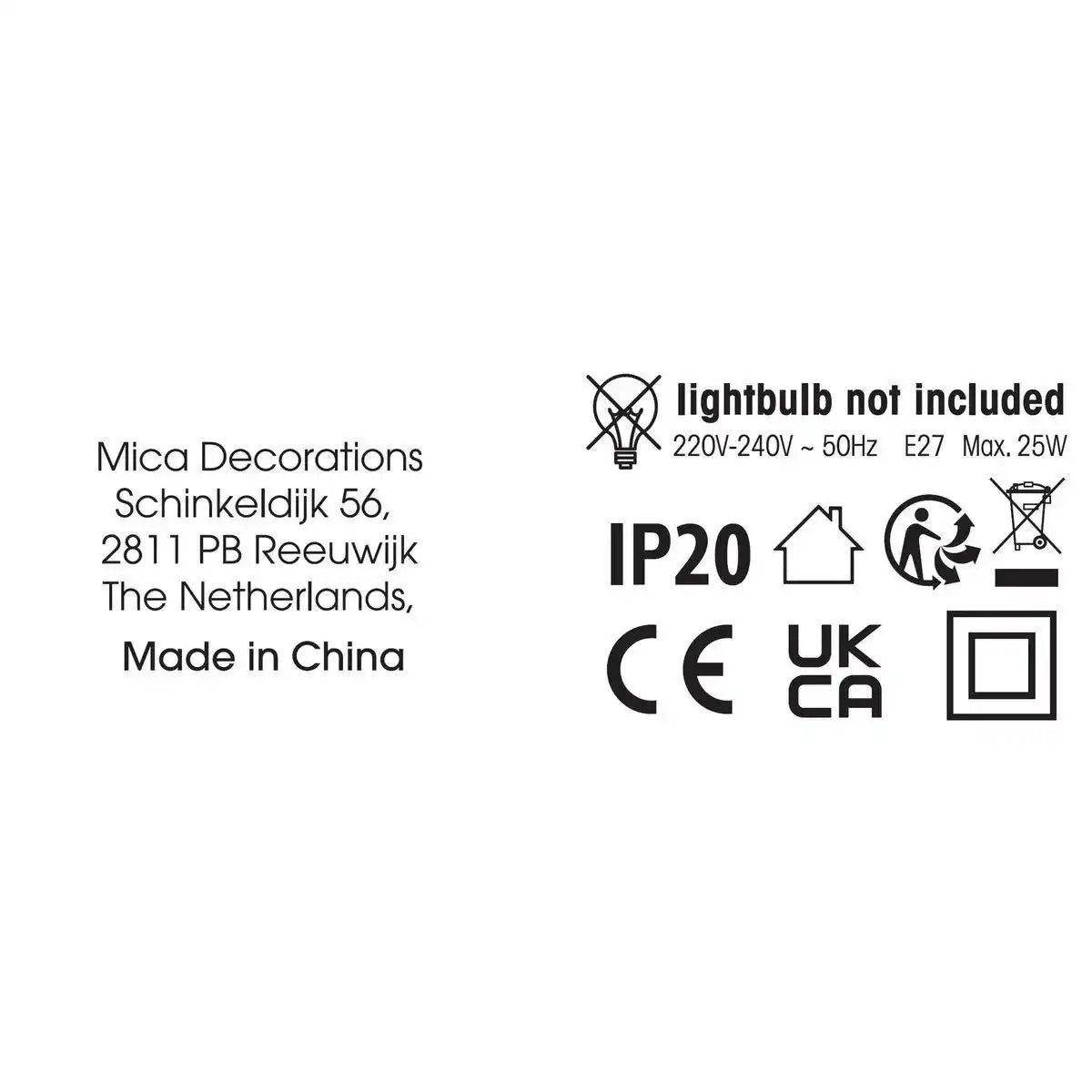 Domani Hängelampe - H22 x Ø22 cm - Weiß - HomeDesign Knaus