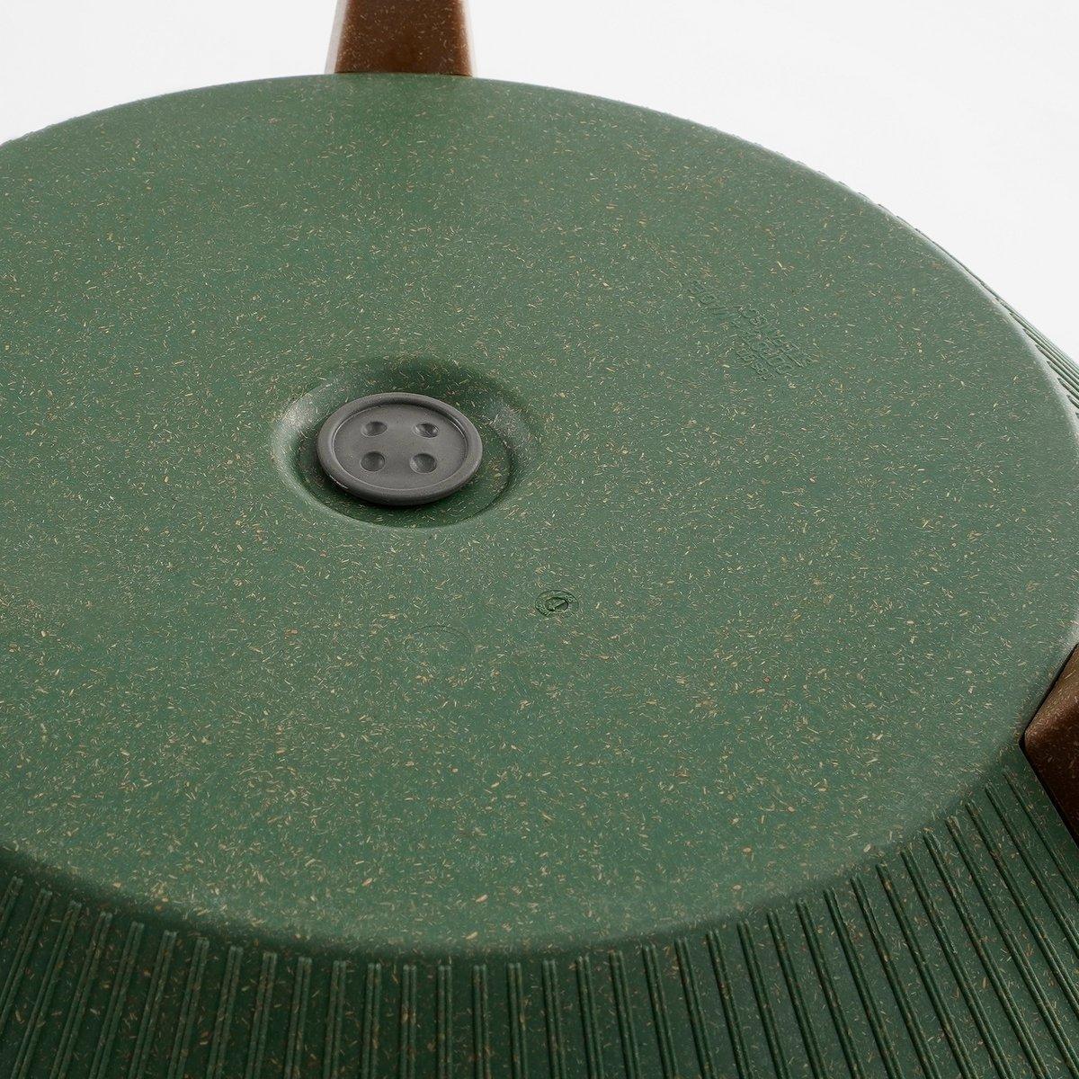 Doppio Blumentopf auf Beinen – H22 x Ø47 cm – Polypropylen – FSC Mix – Grün - HomeDesign Knaus