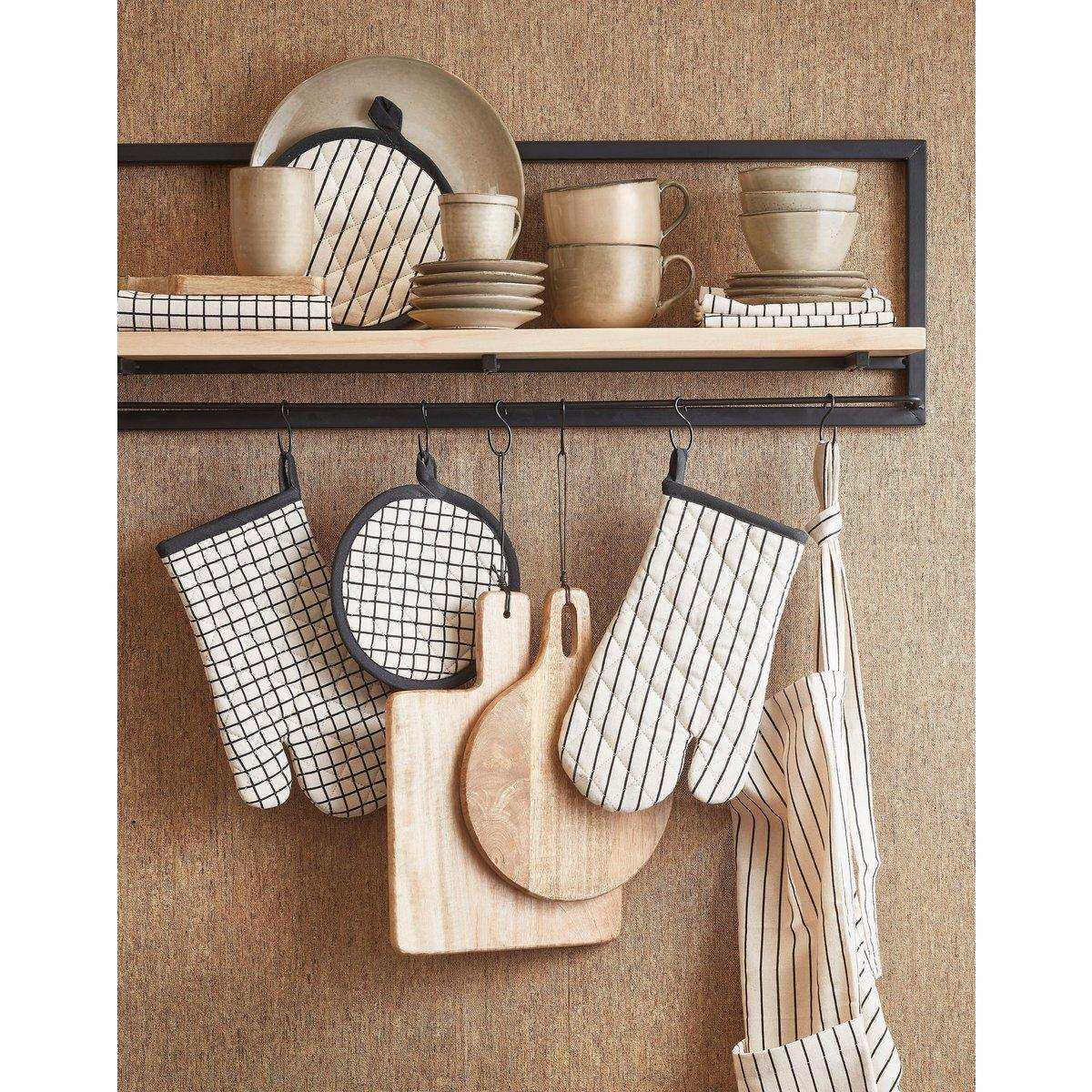 Duko-Servierbrett – L35 x B25 cm – 100 % FSC-Mangoholz – Braun - HomeDesign Knaus