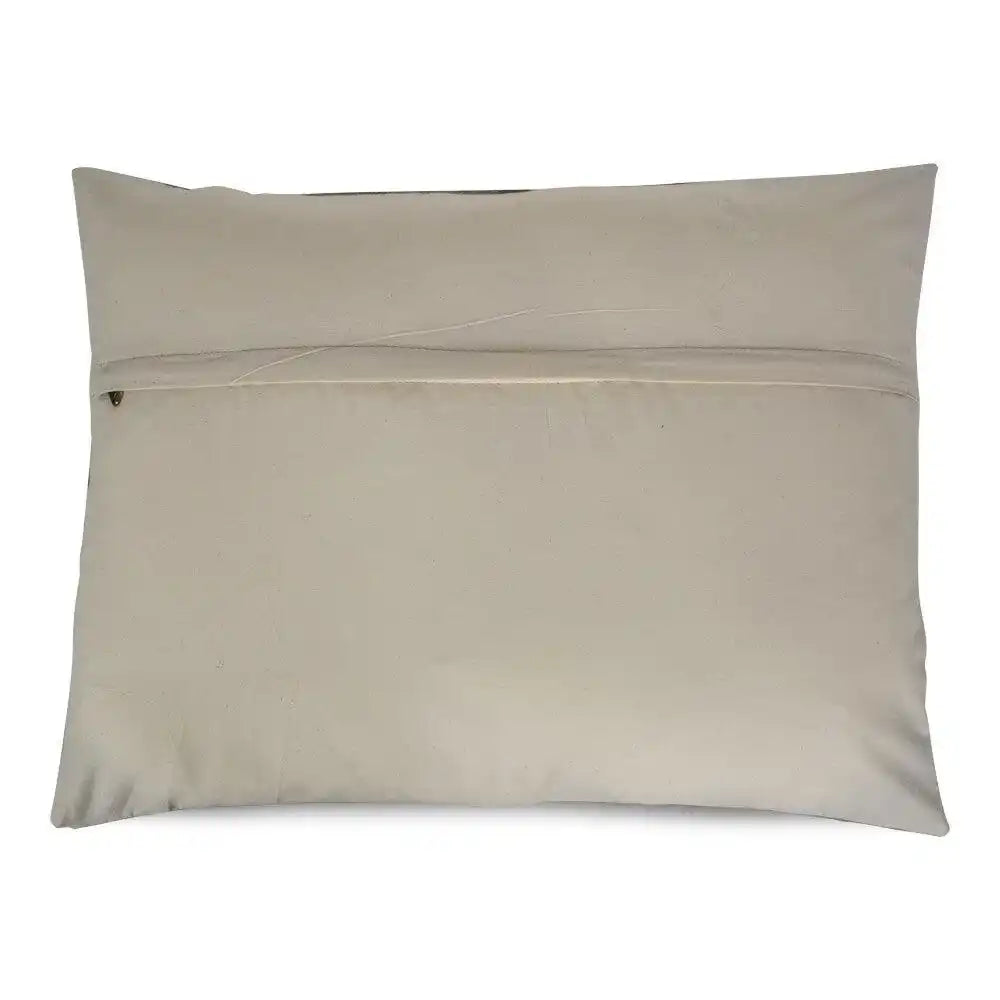 Echtes Fell Kissen Kuh grau 45x60cm - HomeDesign Knaus
