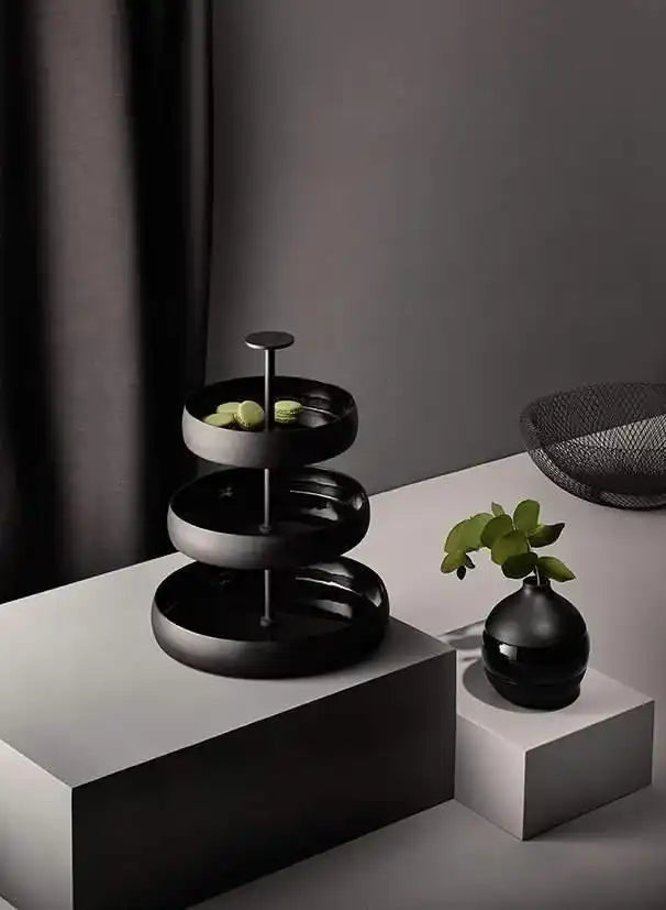 Etagere emailliert Aluminium pulverbeschichtet Unikat - HomeDesign Knaus