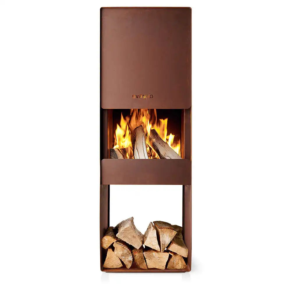 Eva Solo FIREBOX Gartenkamin Weltneuheit Gartengrills Cortenstahl - HomeDesign Knaus