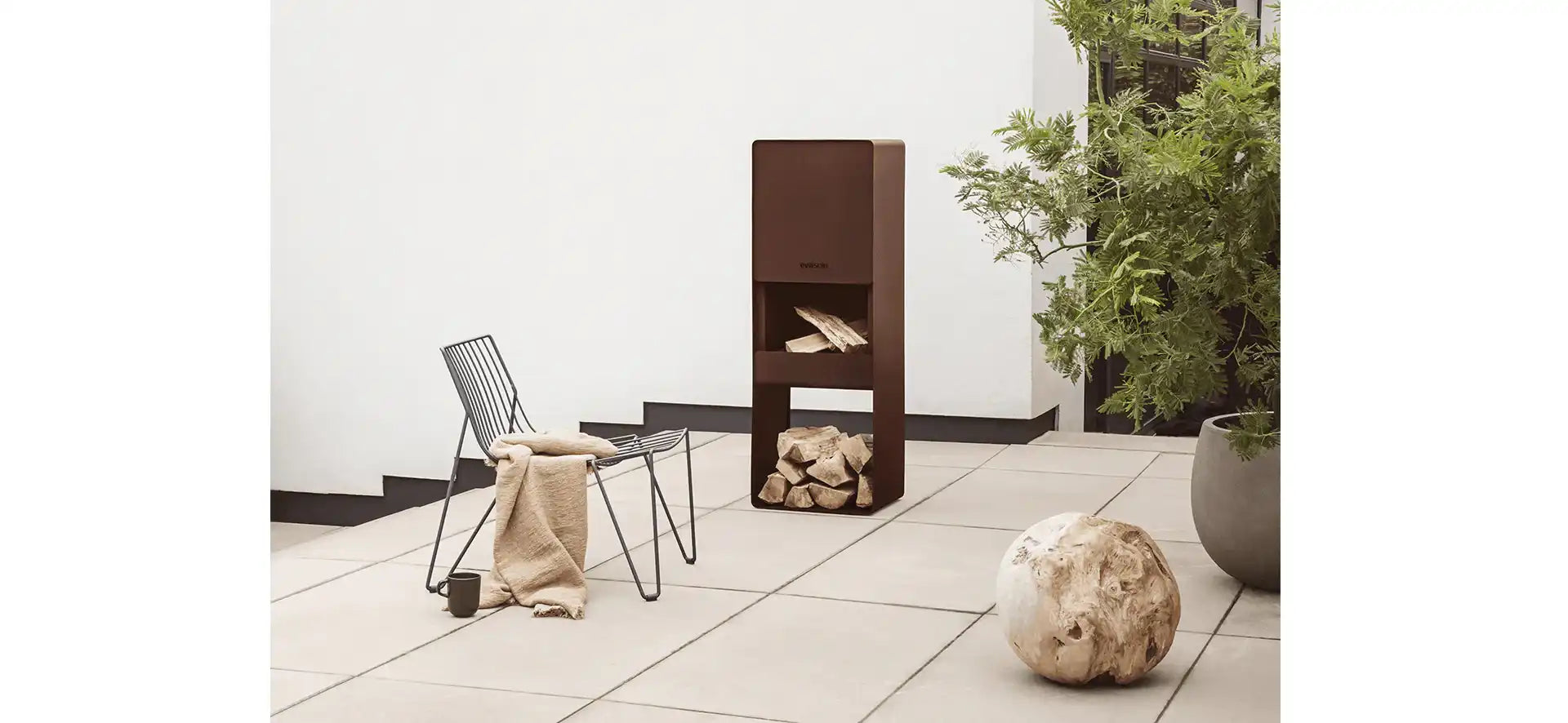 Eva Solo FIREBOX Gartenkamin Weltneuheit Gartengrills Cortenstahl - HomeDesign Knaus