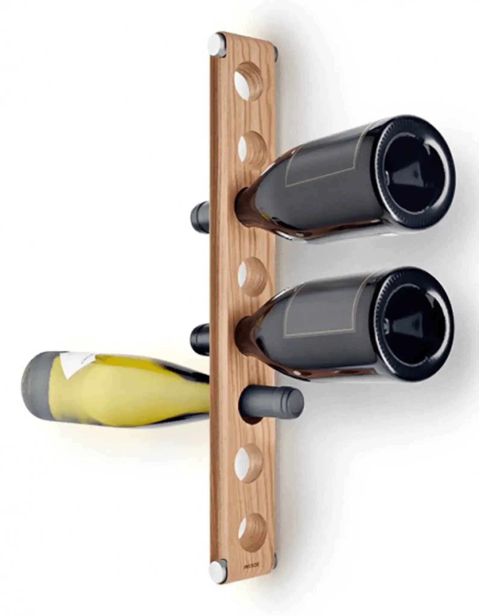 Eva Solo NORDIC WAND-WEINREGAL Eiche Edelstahl Hell - HomeDesign Knaus