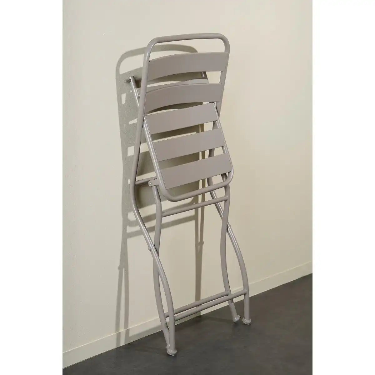 Evita Bistro-Set – 3er-Set – Metall – Braun - HomeDesign Knaus