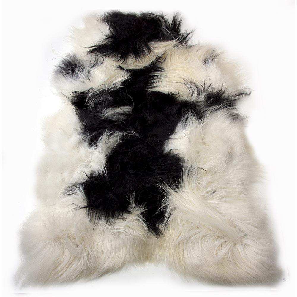 Fell Teppich Scharffell Island bunt 100-110cm - HomeDesign Knaus
