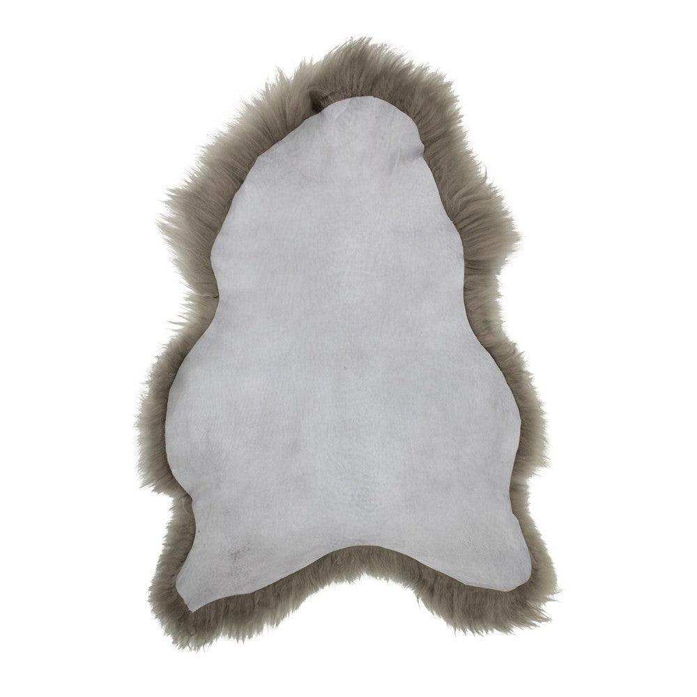 Fell Teppich Scharffell Island dunkelblond 100-110cm - HomeDesign Knaus