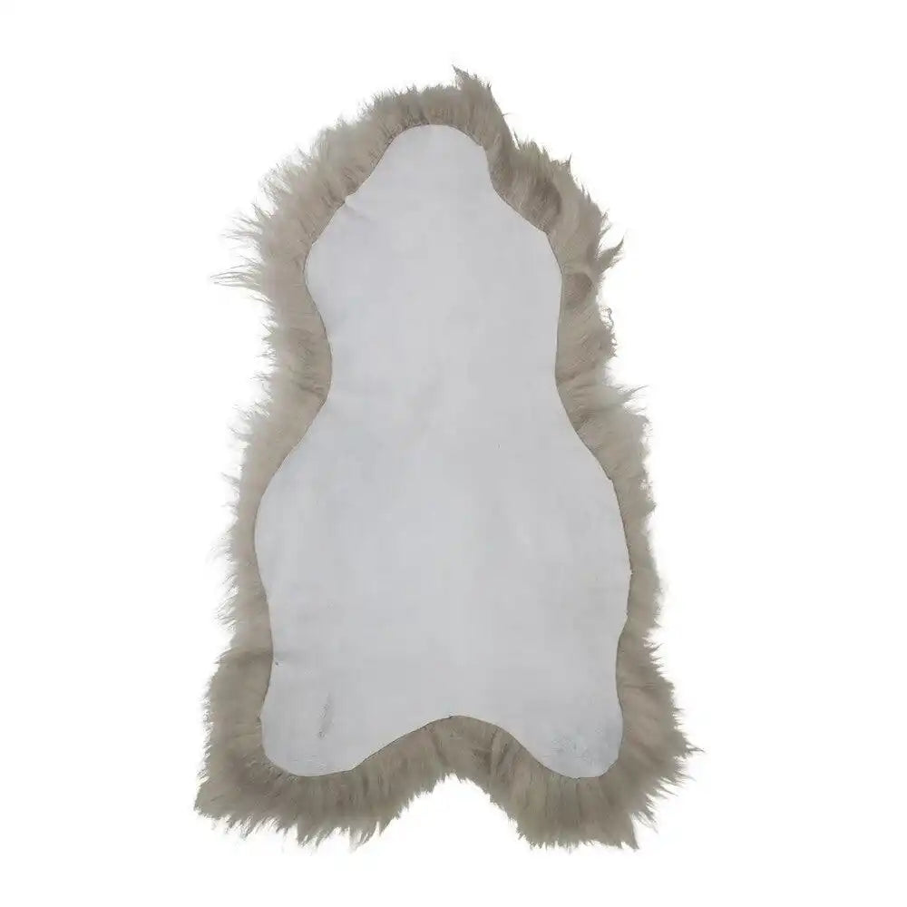 Fell Teppich Scharffell Island hellblond 100-110cm - HomeDesign Knaus
