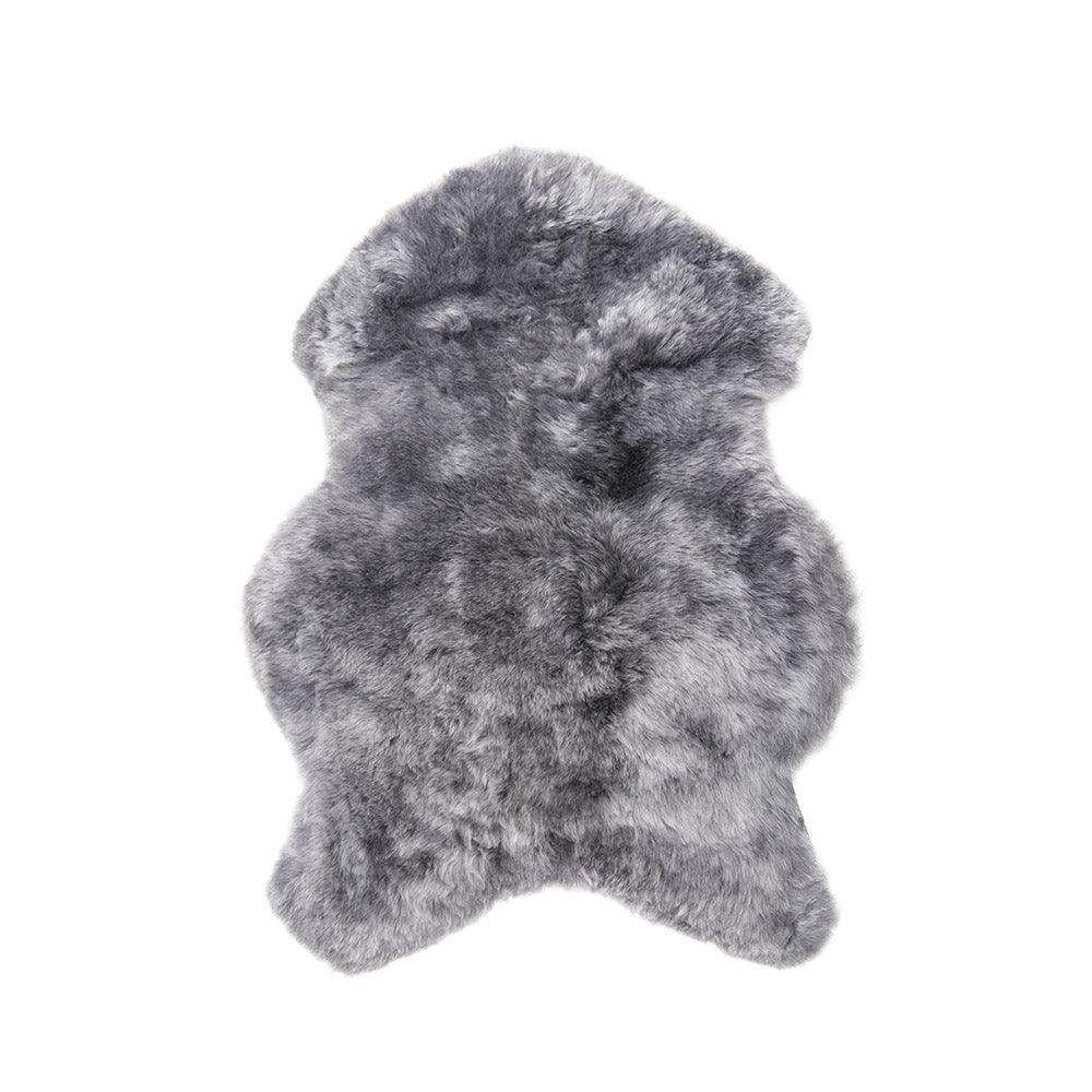 Fell Teppich Scharffell Island rasiert grau 100-110cm - HomeDesign Knaus