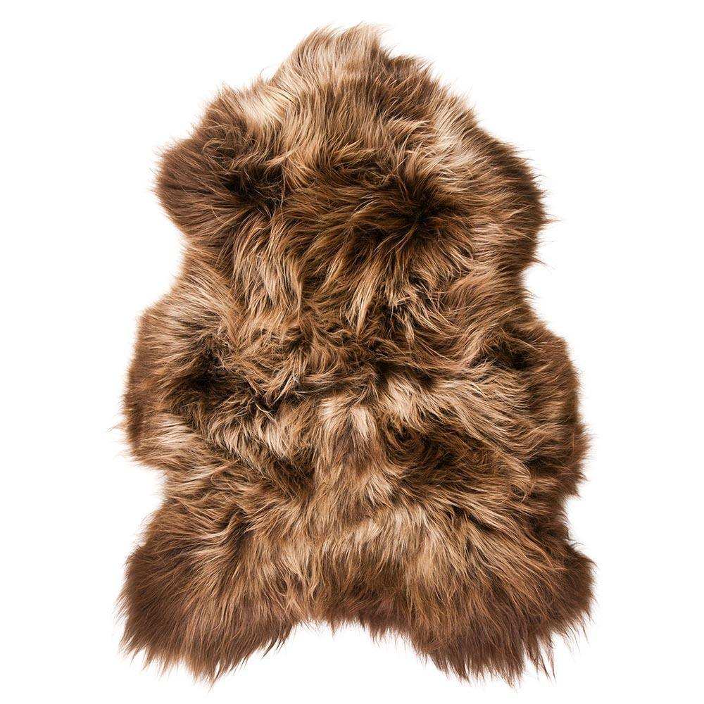 Fell Teppich Scharffell Island Rost 100-110cm - HomeDesign Knaus