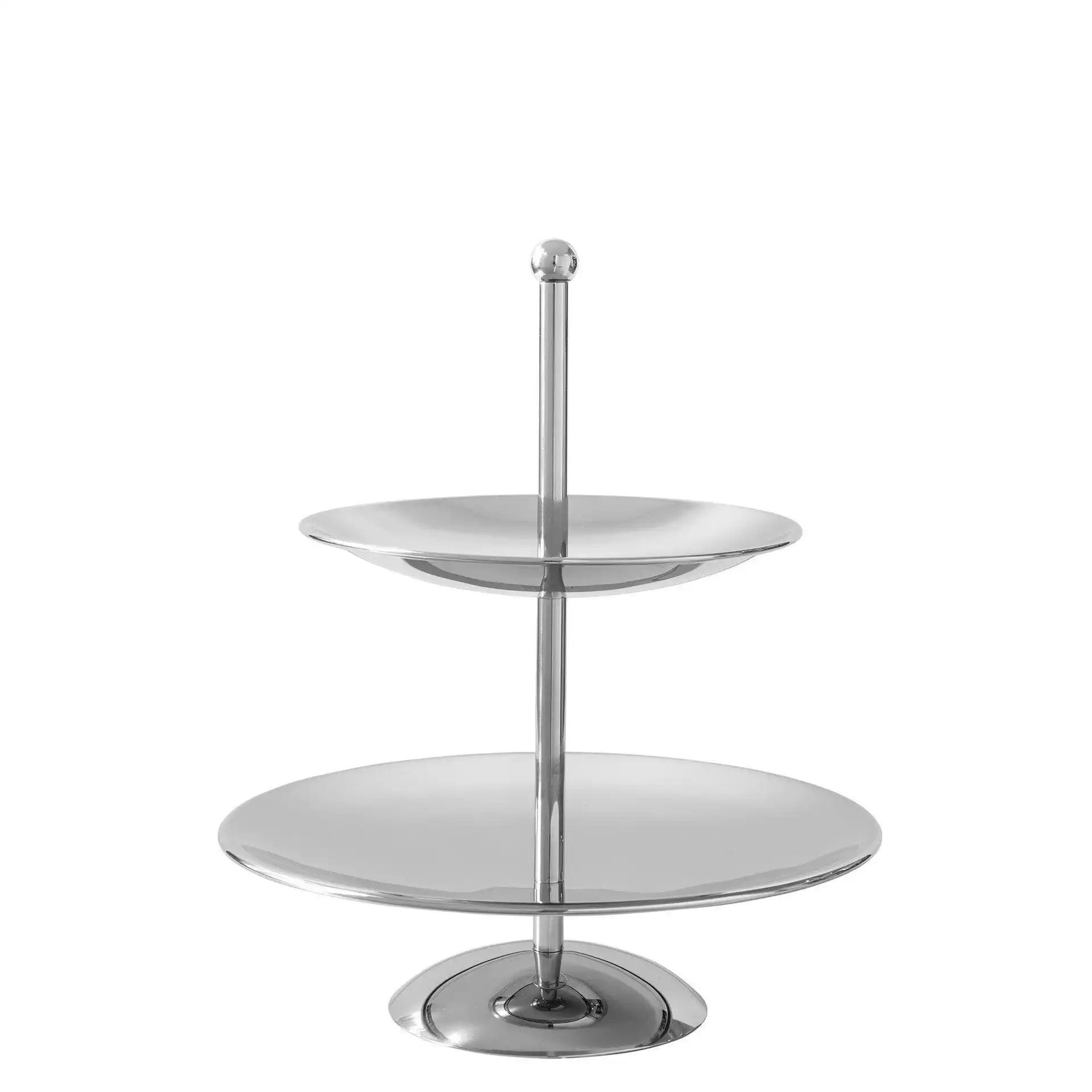 Fink Samuel Etagere Edelstahl Deko Chrom Unikat 23cm - HomeDesign Knaus