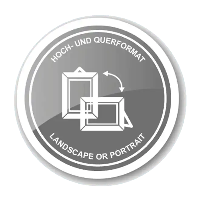 Fotorahmen Bergamo für Foto 13 x 18 cm edel versilbert - HomeDesign Knaus