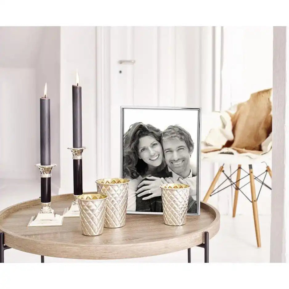 Fotorahmen Bilderrahmen Genua 15 x 20 cm edel versilbert - HomeDesign Knaus