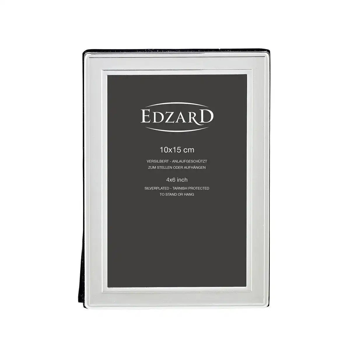 Fotorahmen Bilderrahmen Nardo 10 x 15 cm, edel versilbert - HomeDesign Knaus