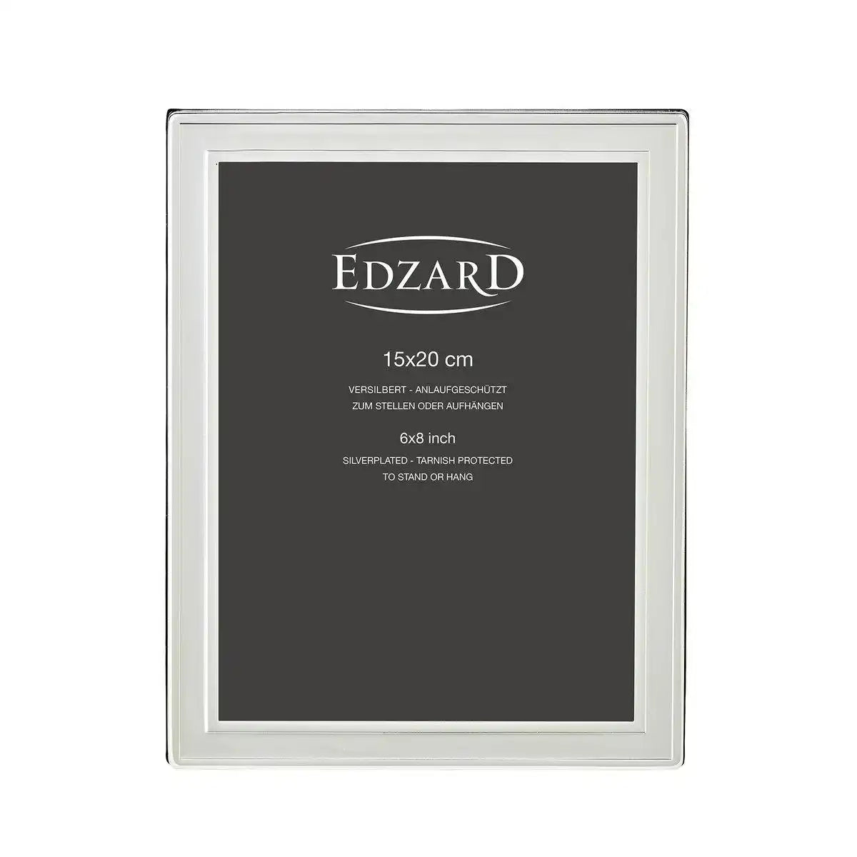 Fotorahmen Bilderrahmen Nardo 15 x 20 cm edel versilbert - HomeDesign Knaus