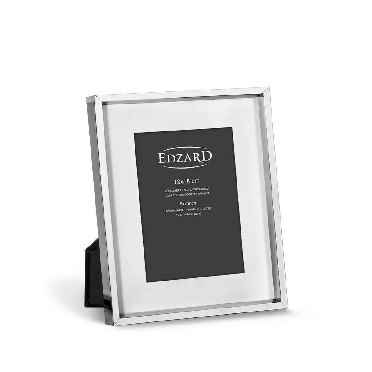 Fotorahmen Bilderrahmen Perugia für Foto 13 x 18 cm versilbert - HomeDesign Knaus