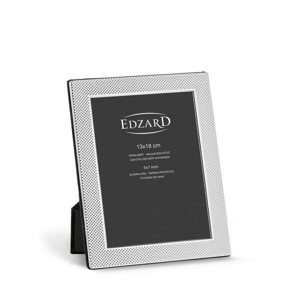Fotorahmen Cagliari für Foto 13 x 18 cm, edel versilbert - HomeDesign Knaus
