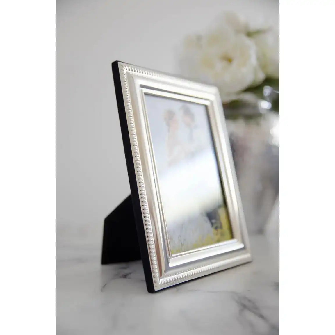 Fotorahmen Novara für Foto 13 x 18 cm, edel versilbert - HomeDesign Knaus