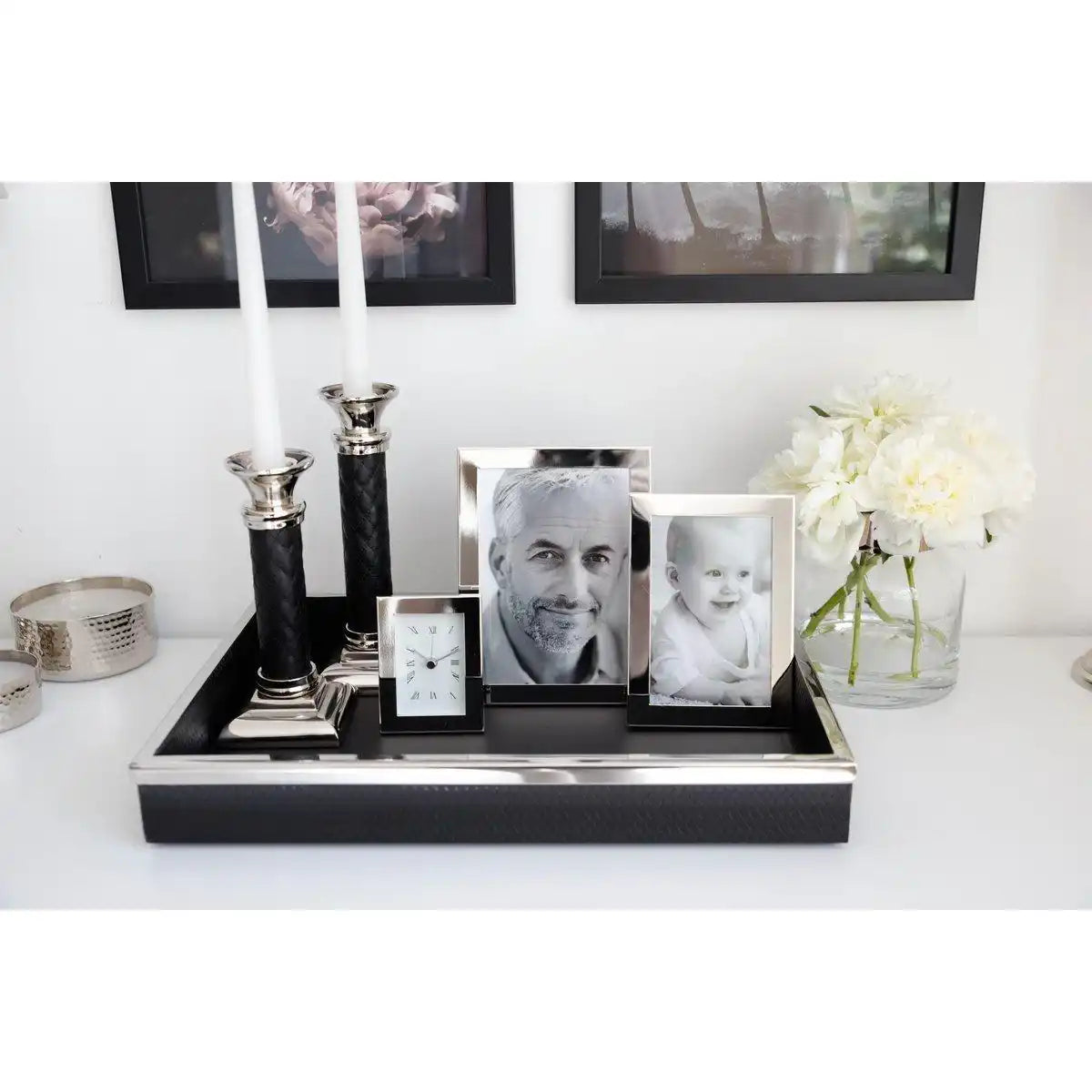 Fotorahmen Prato für Foto 15 x 20 cm, edel versilbert - HomeDesign Knaus