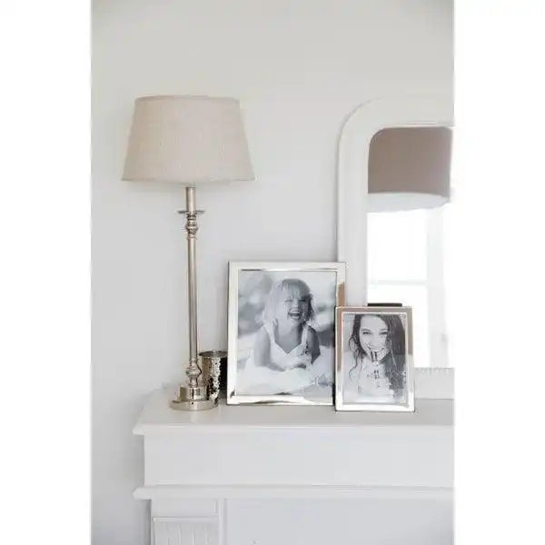 Fotorahmen Salerno für Foto 10 x 15 cm, edel versilbert - HomeDesign Knaus