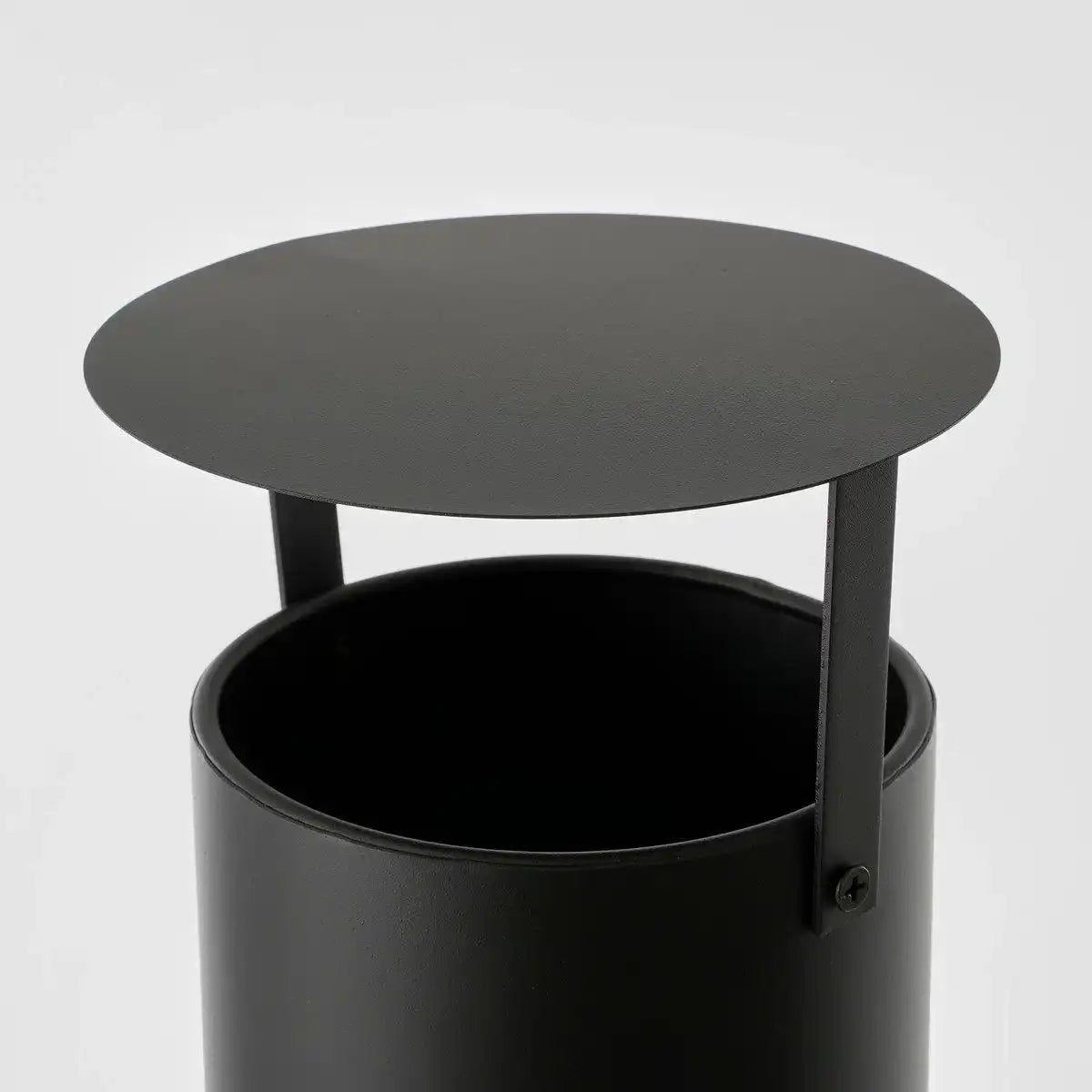 Gartenkamin - L47 x B44 x H194 cm - Metall - Schwarz - HomeDesign Knaus