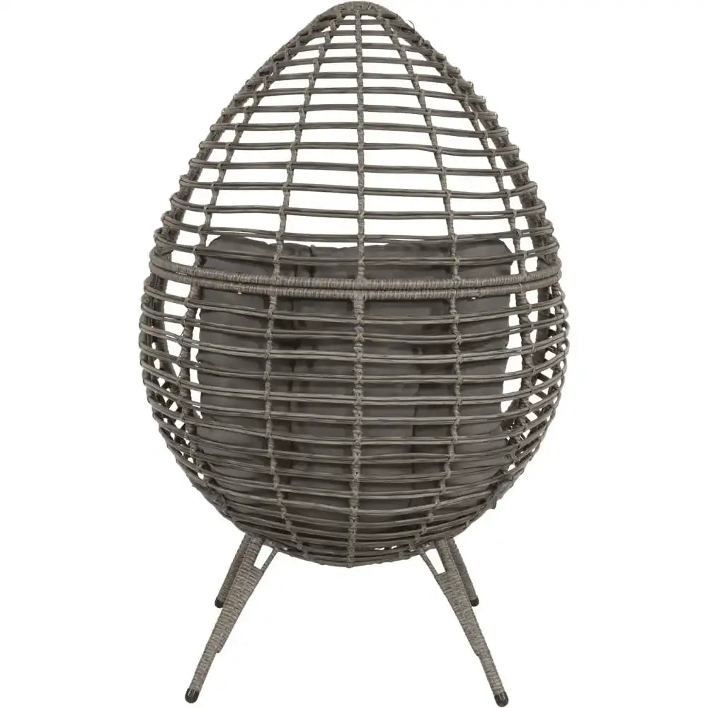 Gartenstuhl Chill Straw Relaxsessel Relaxstuhl Polyrattan-Geflecht - HomeDesign Knaus