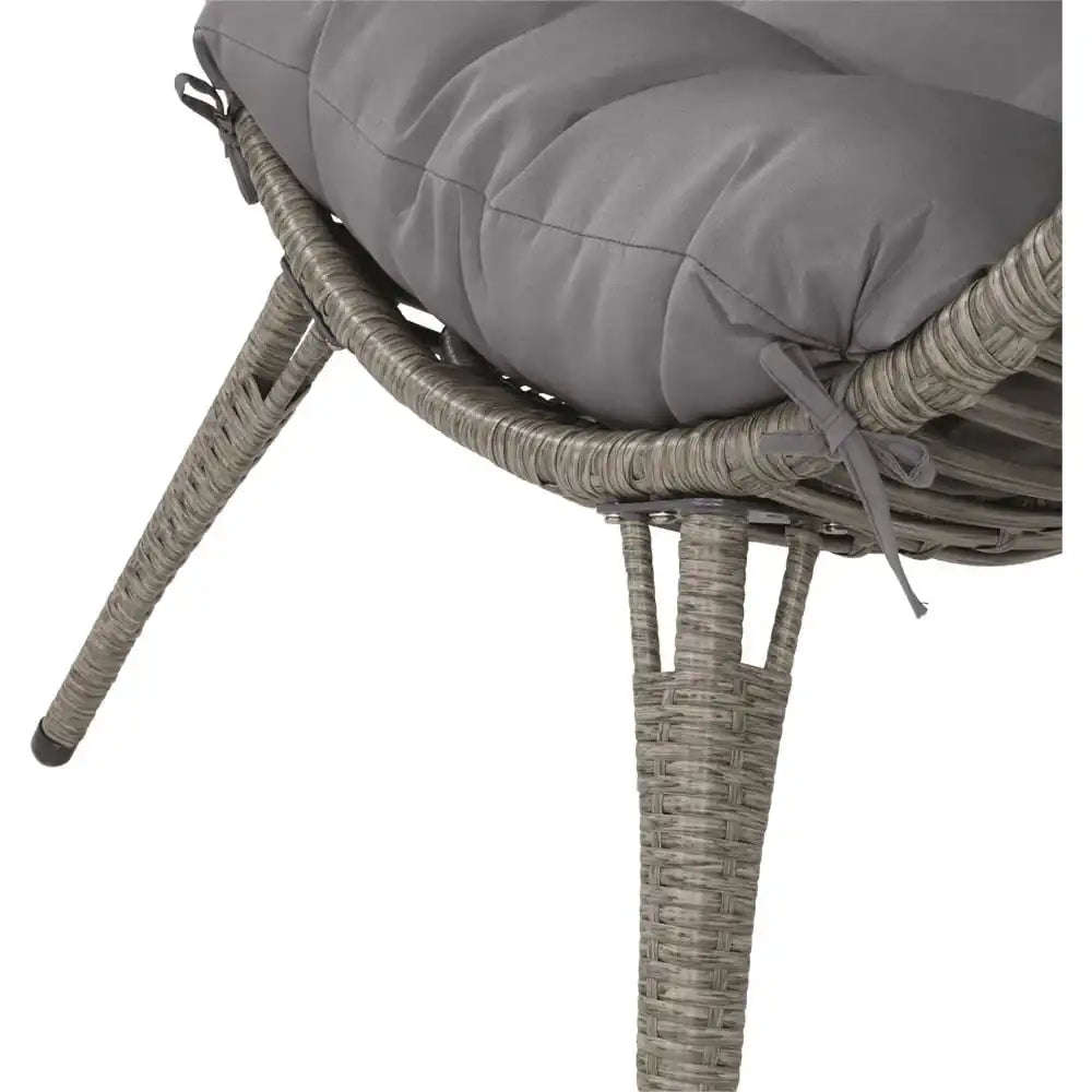Gartenstuhl Chill Straw Relaxsessel Relaxstuhl Polyrattan-Geflecht - HomeDesign Knaus