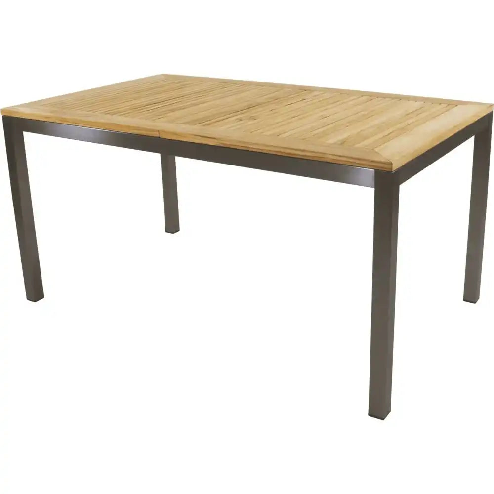 Gartentisch Ausziehtisch Esstisch Marmaris Edelstahl 152/210x90 - HomeDesign Knaus