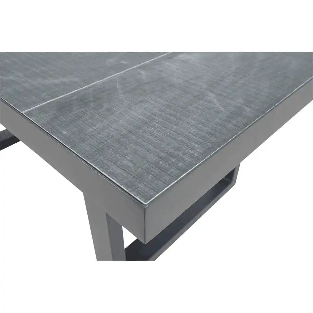 Gartentisch Esstisch Lounge Prato Negro 140x85x67cm - HomeDesign Knaus