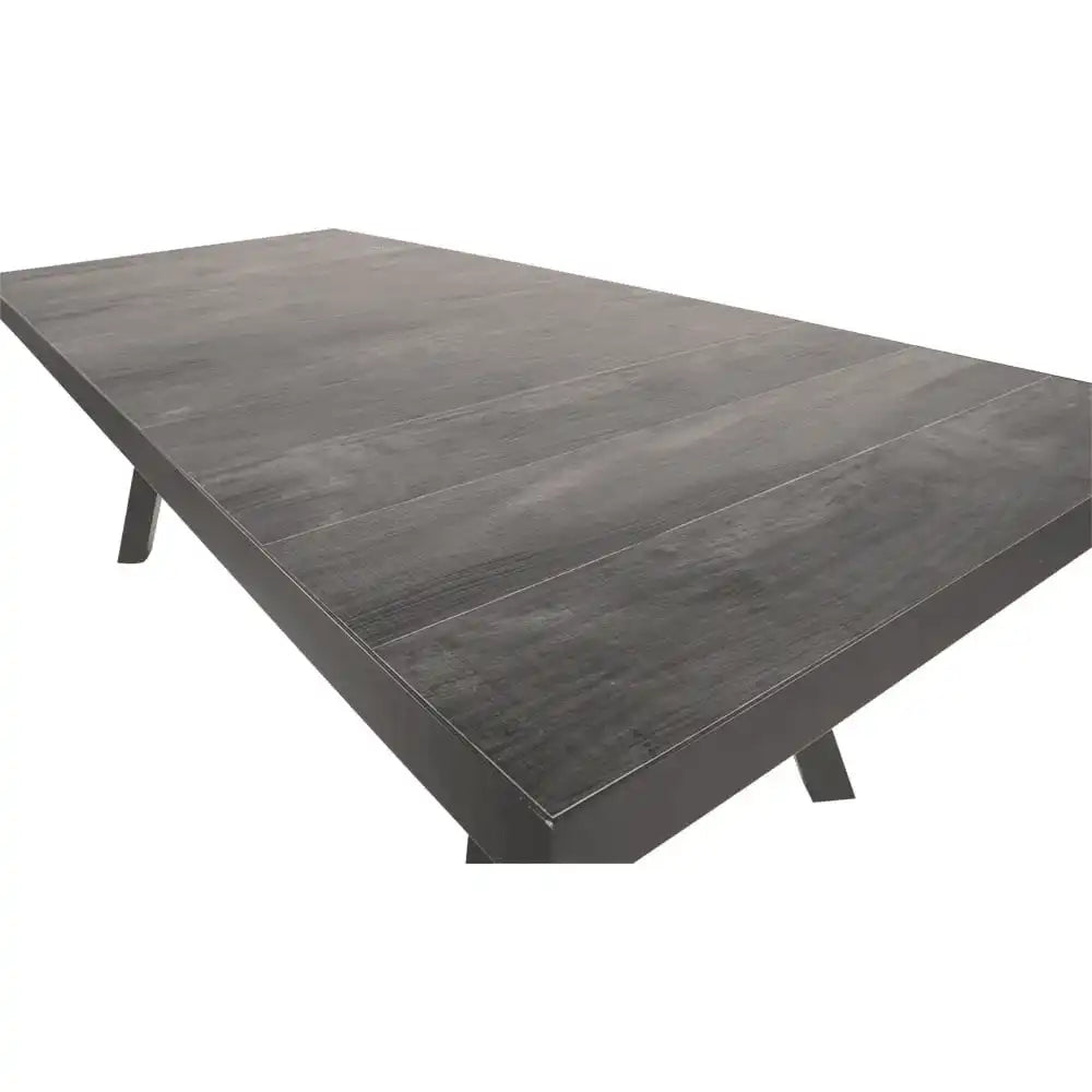 Gartentisch Esstisch Lounge Tisch hoch Prato 2.0 Negro 243x103cm - HomeDesign Knaus