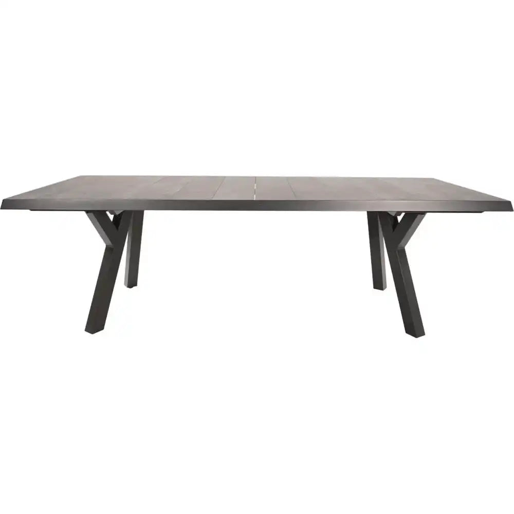 Gartentisch Esstisch Lounge Tisch hoch Prato 2.0 Negro 243x103cm - HomeDesign Knaus