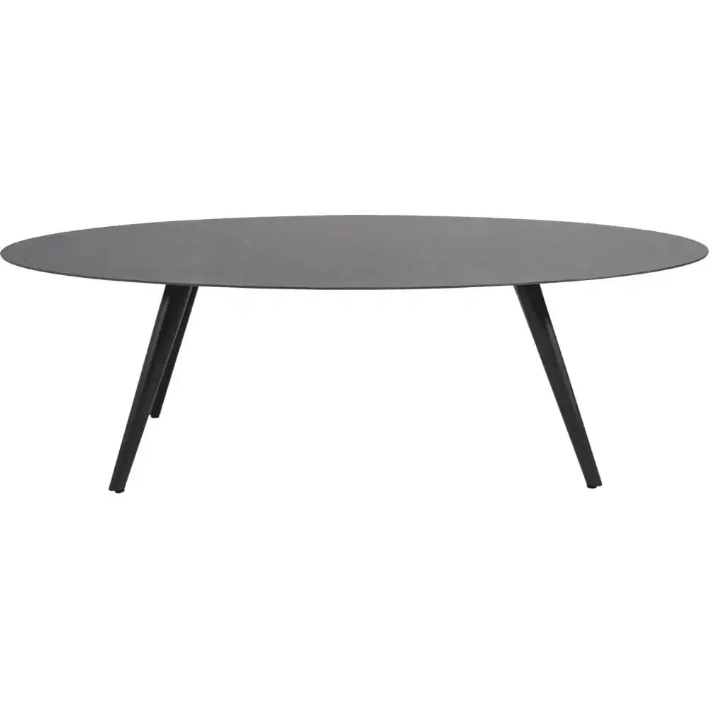 Gartentisch Esstisch Mojito Keramikplatte Negro oval 240x110x74cm - HomeDesign Knaus