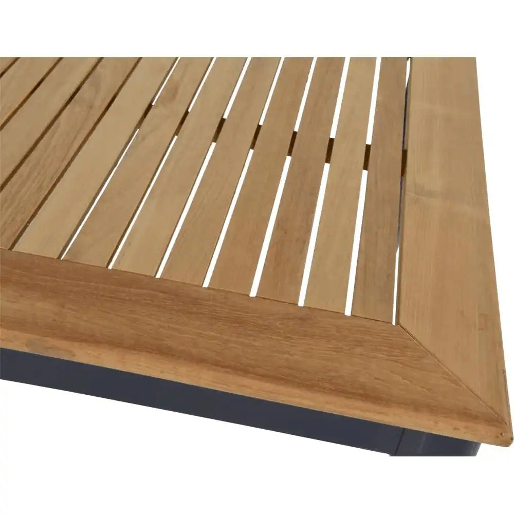Gartentisch Esstisch Tisch Monza anthrazit Aluminium 150x90 - HomeDesign Knaus