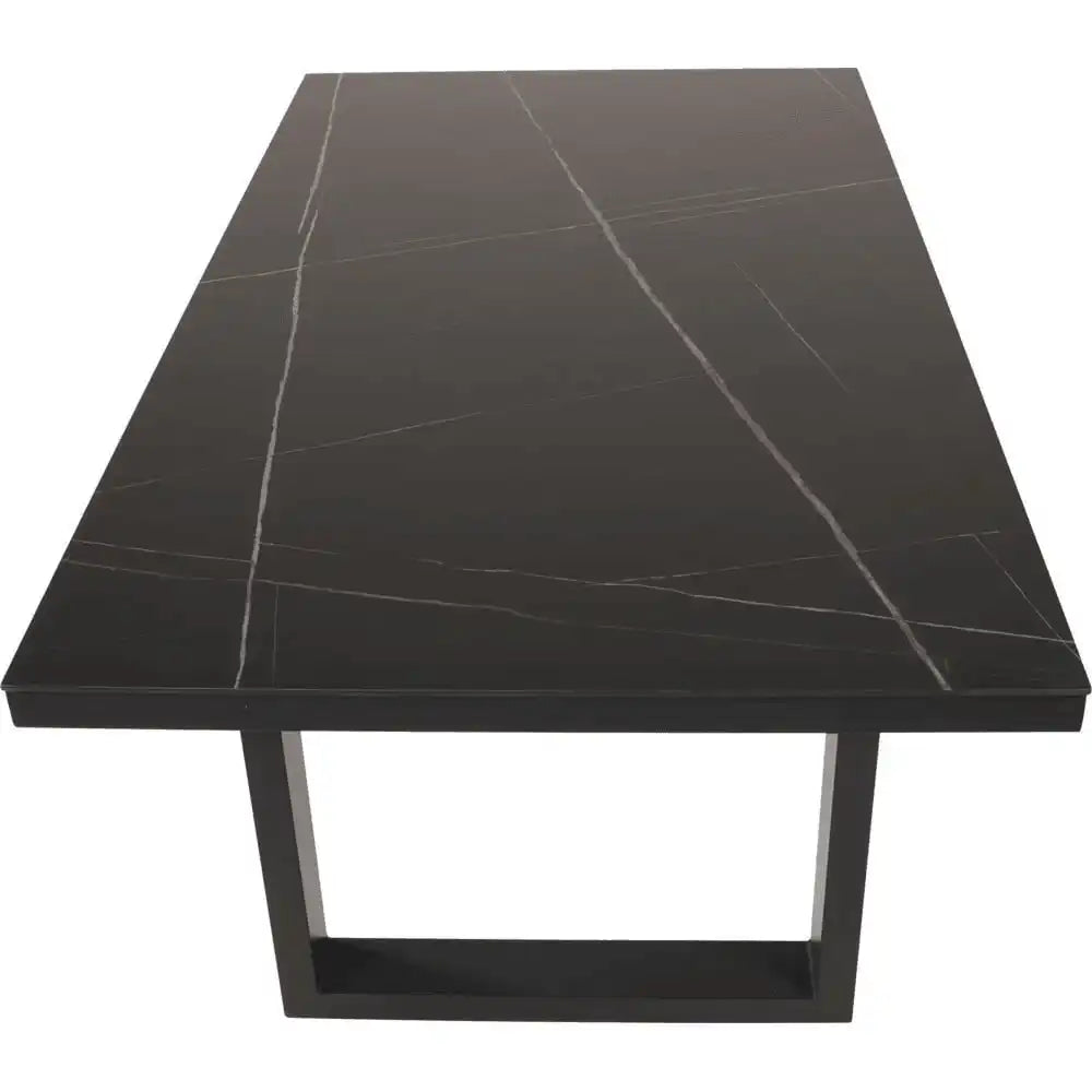 Gartentisch Lounge Tisch Monaco Negro 140x80x67cm - HomeDesign Knaus