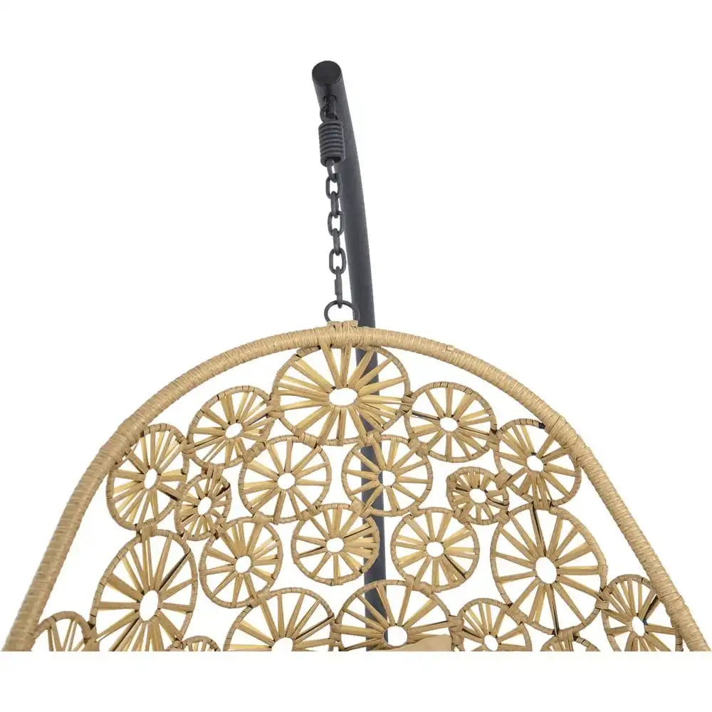 Hängesessel Relaxsessel Flower pulverbeschichtete Stahlgestell - HomeDesign Knaus