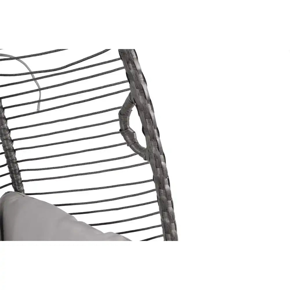 Hängesessel Relaxsessel Rope pulverbeschichtete Stahlgestell - HomeDesign Knaus