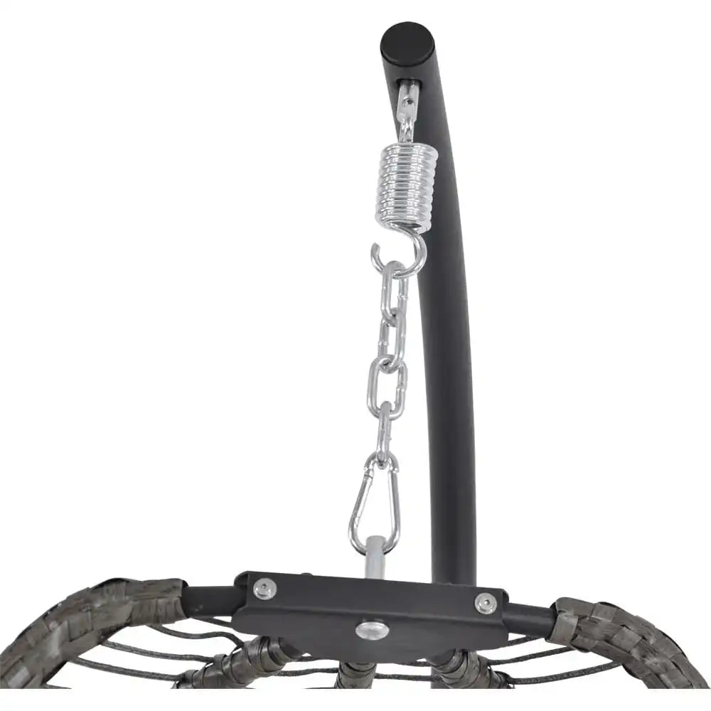 Hängesessel Relaxsessel Rope pulverbeschichtete Stahlgestell - HomeDesign Knaus