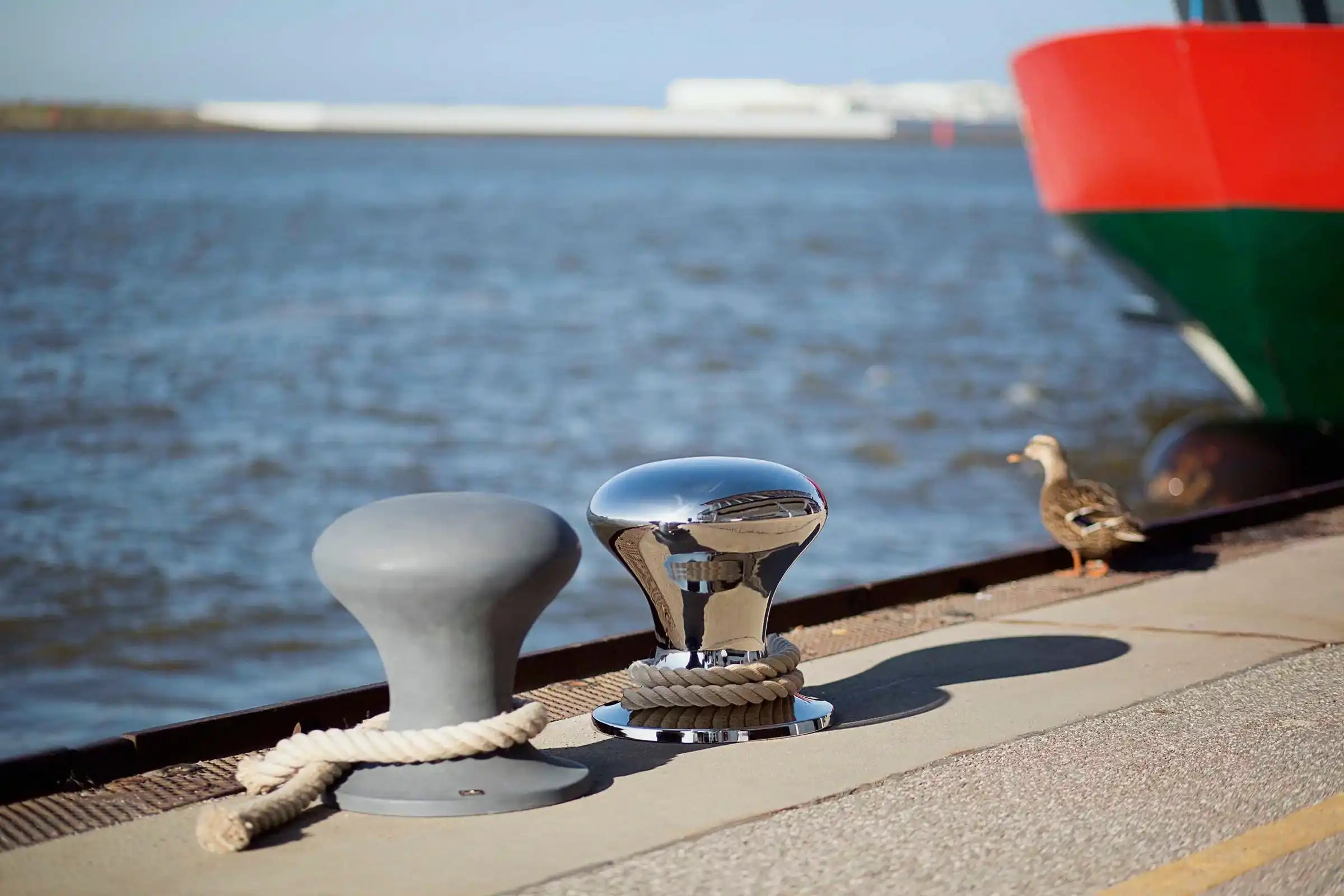 Hocker Sitzhocker Beistelhocker mit Segeltau - HomeDesign Knaus