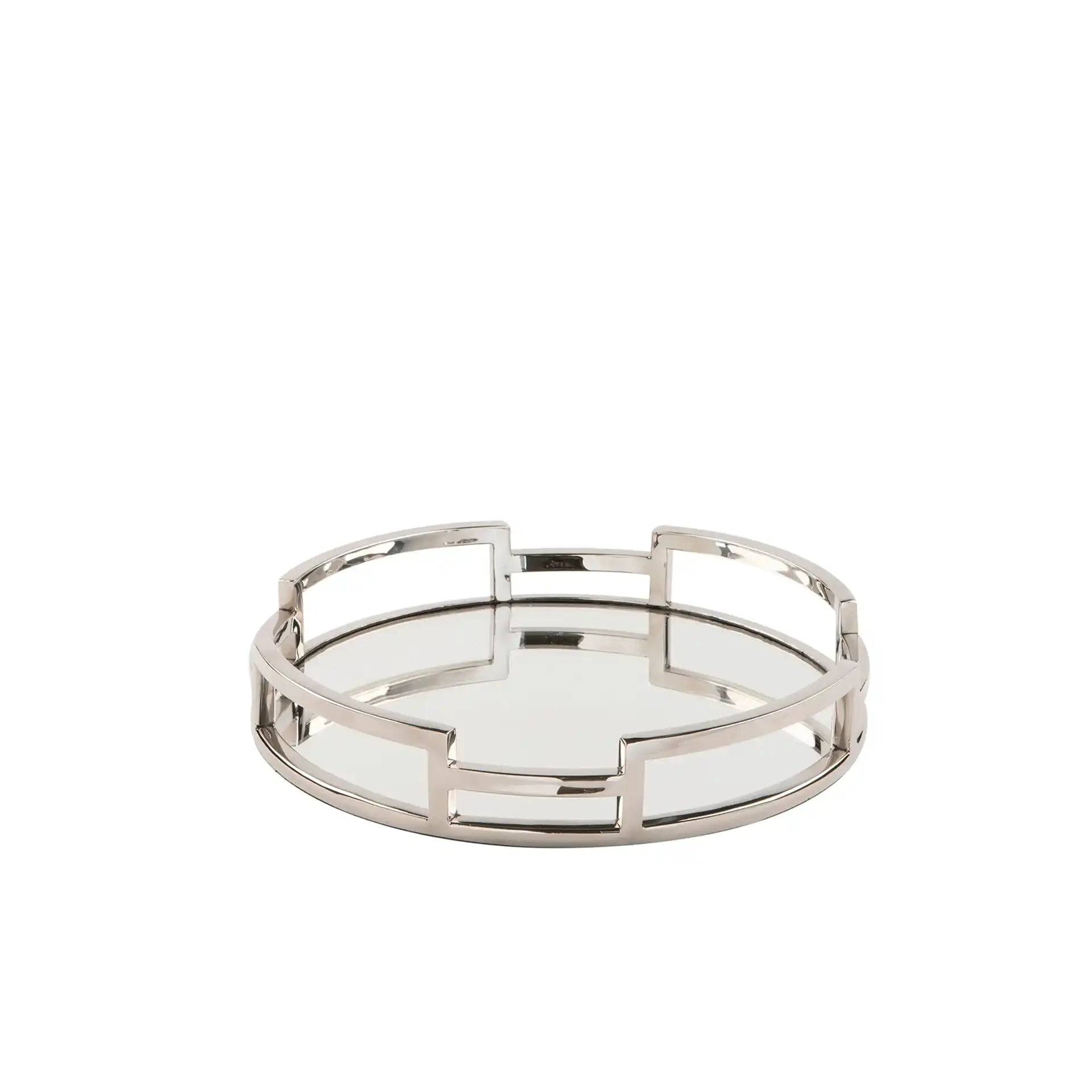 HOMMAGE Tablett Serviertablett Edelstahl Hochglanz poliert - HomeDesign Knaus