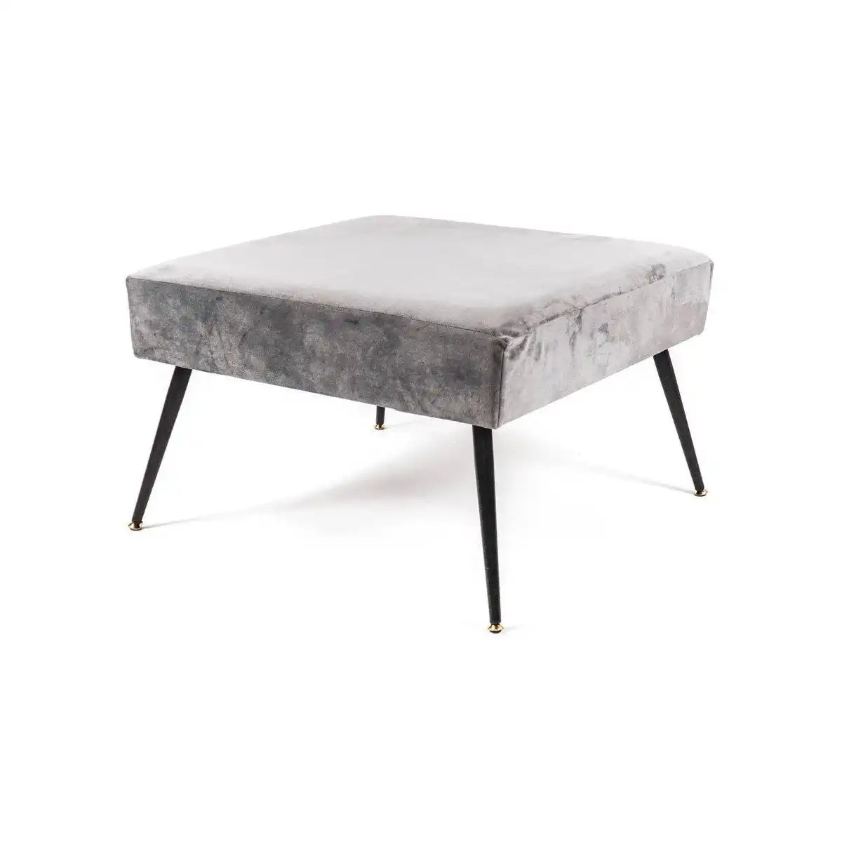Housevitamin Hocker Hocker – Grau – 70 x 70 x 44 cm - HomeDesign Knaus