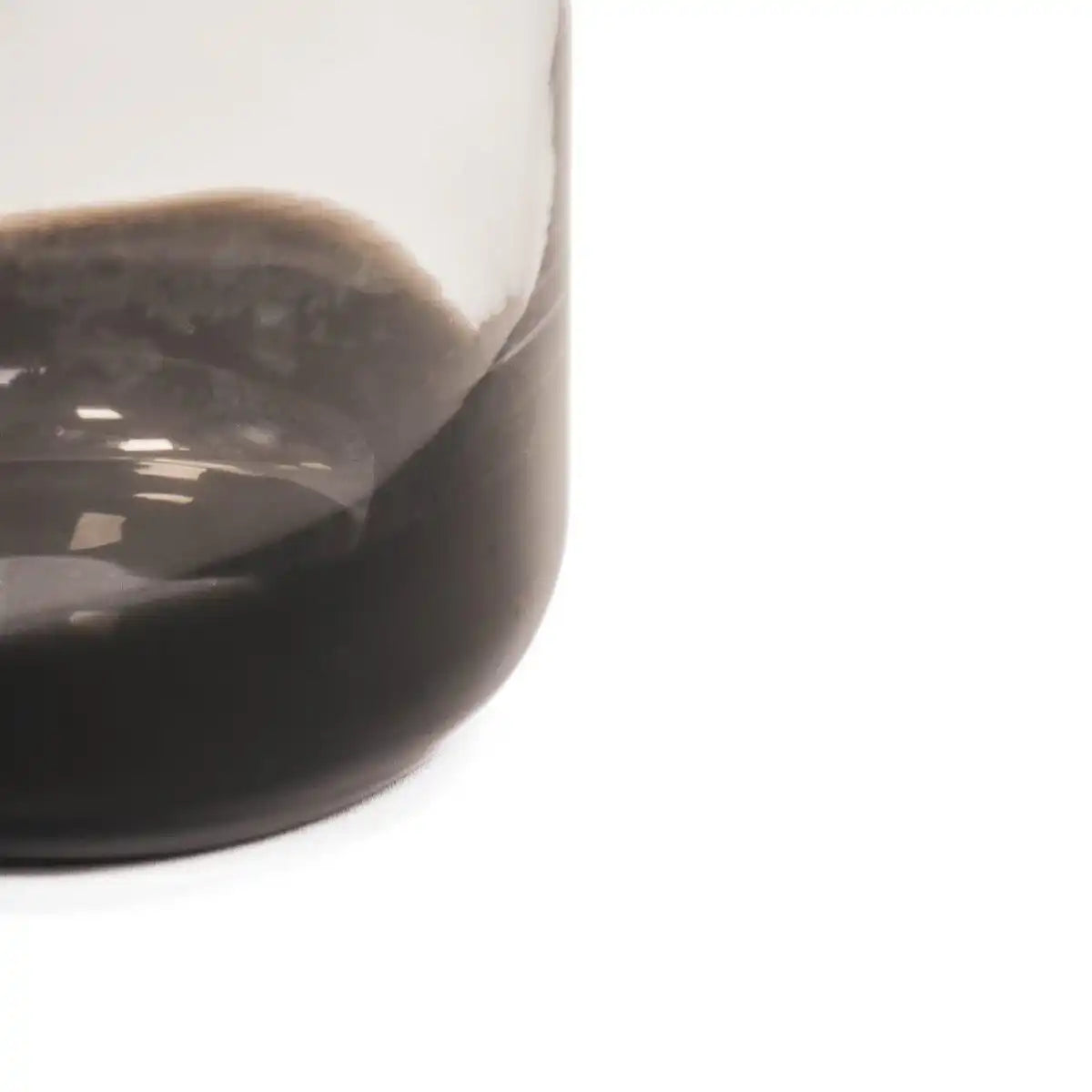 Housevitamin Vase Dipdye – Schwarz – 17 x 26 cm - HomeDesign Knaus