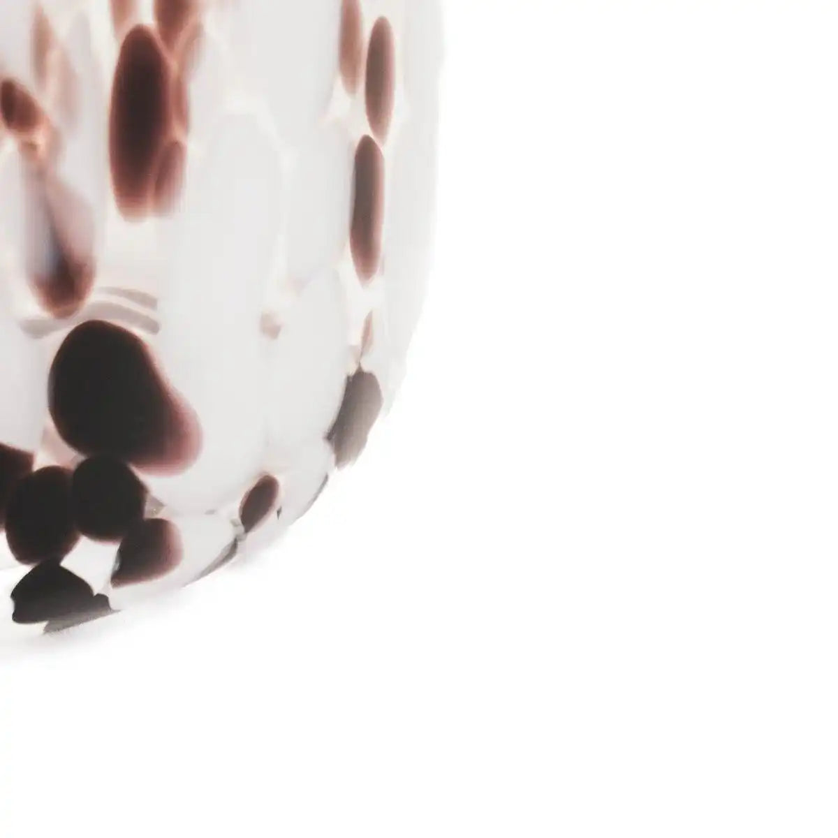 Housevitamin Vase Dots - Weiß/Schwarz - 18x25cm - HomeDesign Knaus