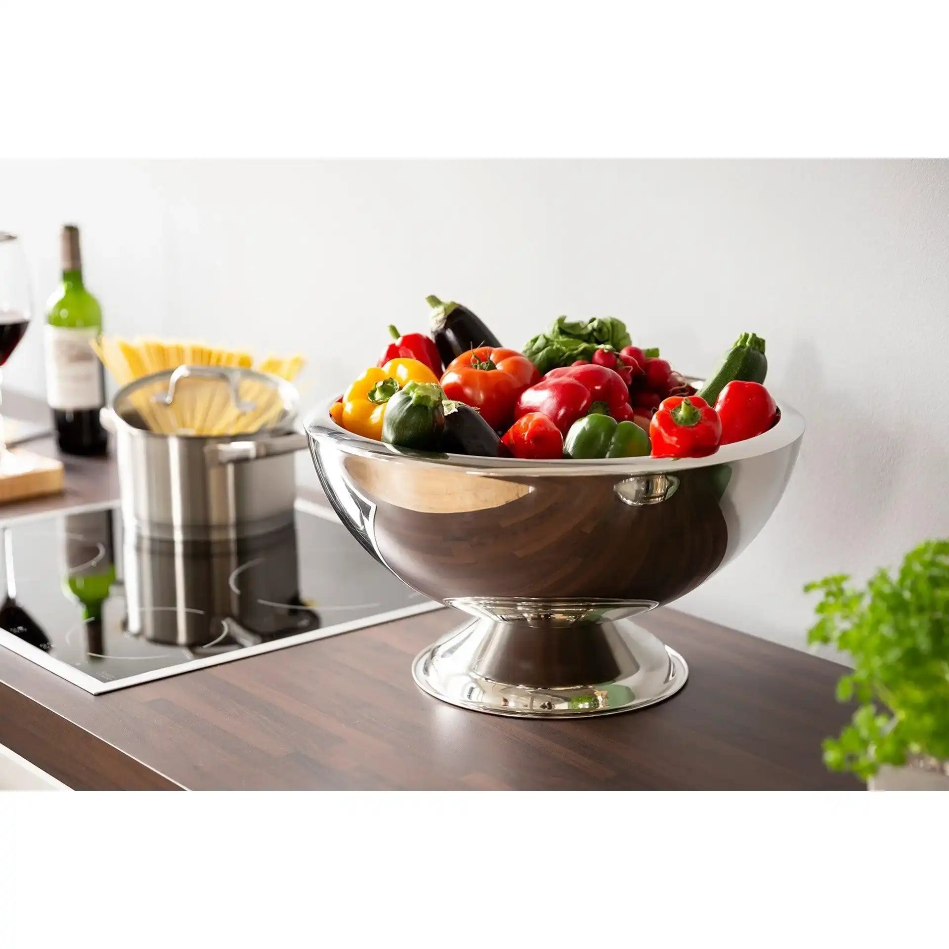 Kalas Flaschenkühler Weinkühler Champagner gehämmert Unikat - HomeDesign Knaus