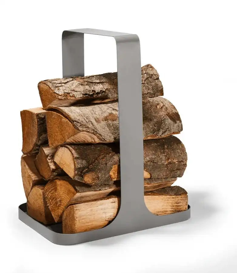 Kaminholzbutler Kaminholz Regal Stahl Pulverbeschichtet - HomeDesign Knaus