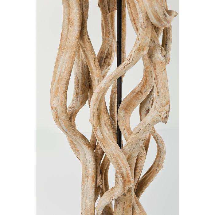 Kare Design Stehleuchte Massivholz naturbelassen Scultra Akazienholz - HomeDesign Knaus