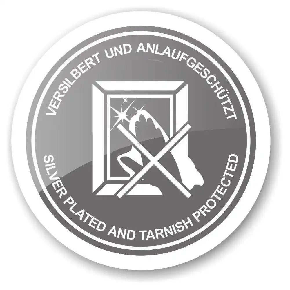 Kerzenlöscher Flammentöter Swing, edel versilbert, anlaufgeschützt, Länge 26 cm - HomeDesign Knaus