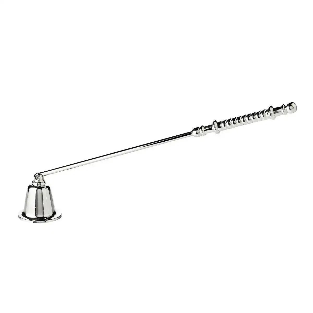 Kerzenlöscher Flammentöter Swing, edel versilbert, anlaufgeschützt, Länge 26 cm - HomeDesign Knaus