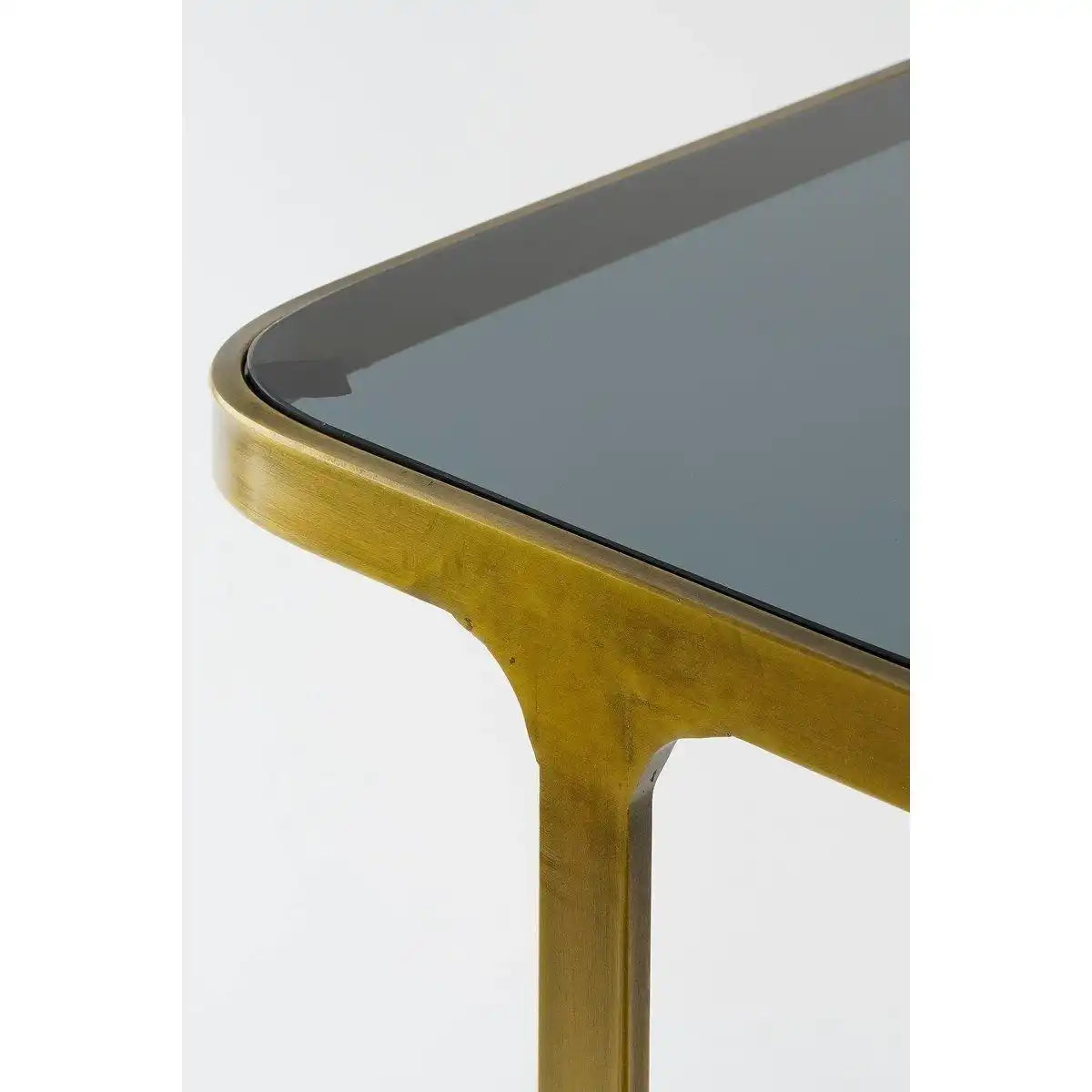 Kevin Beistelltisch – 2er-Set – L48 x B37 x H52 cm – Metall – Gold - HomeDesign Knaus