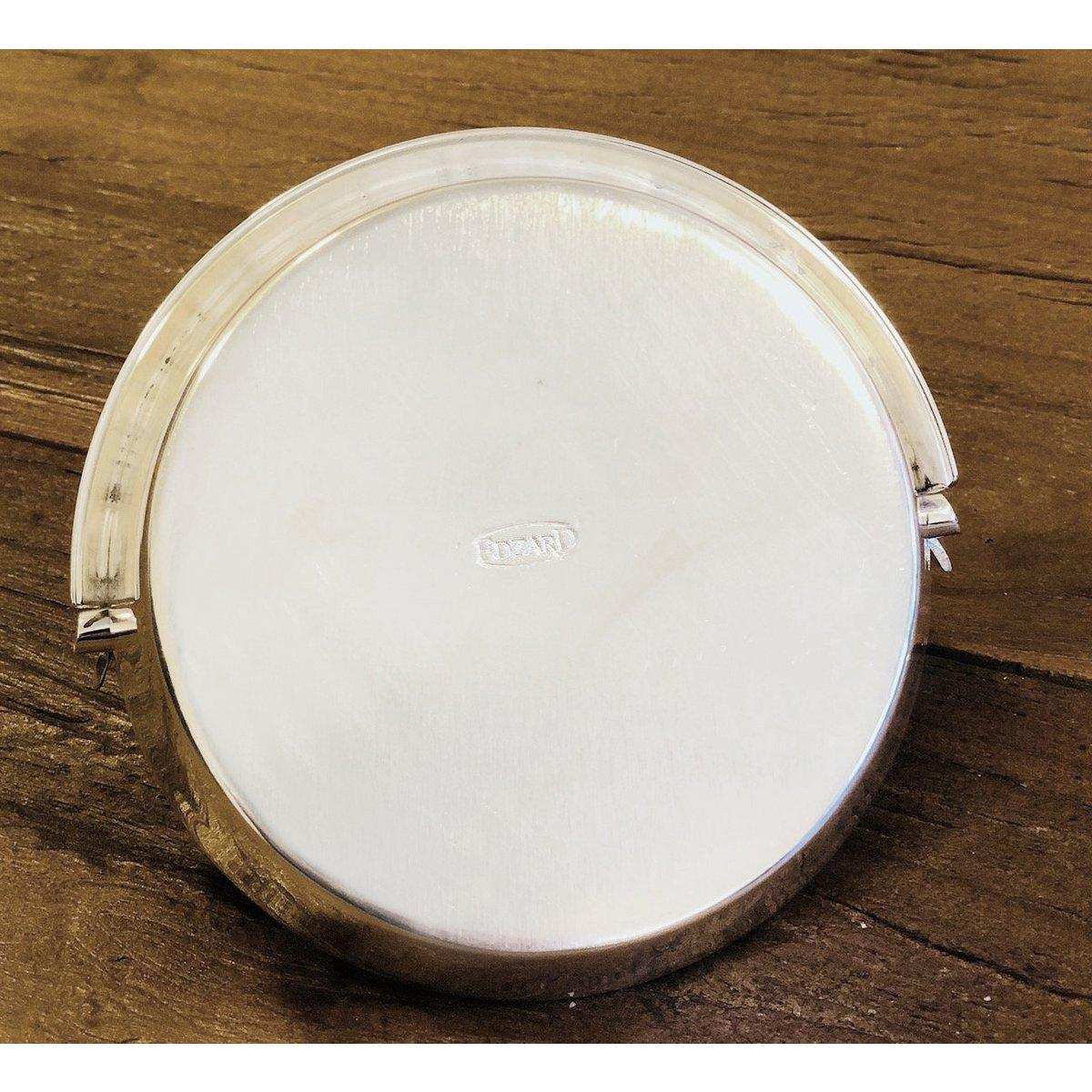Klapp-Ascher Aschenbecher Ashburn, schwerversilbert, Durchmesser 10 cm, 2 Ablagemulden - HomeDesign Knaus
