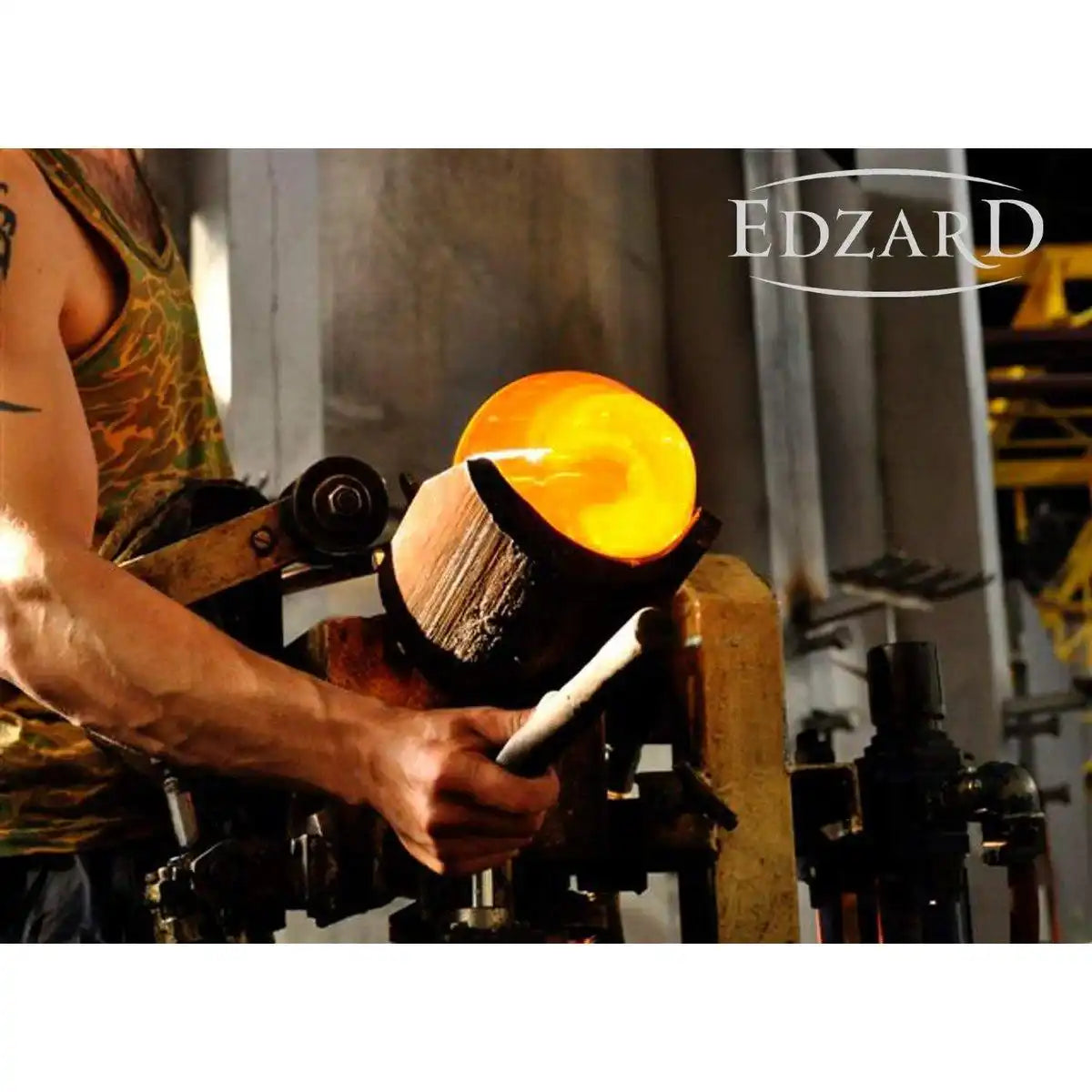 Krug Olivia, mundgeblasenes Kristallglas mit Platinrand Füllmenge 1,5 Liter - HomeDesign Knaus